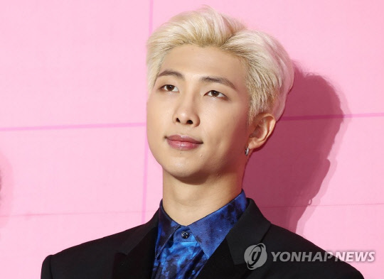방탄소년단 리더 RM(사진=연합뉴스)